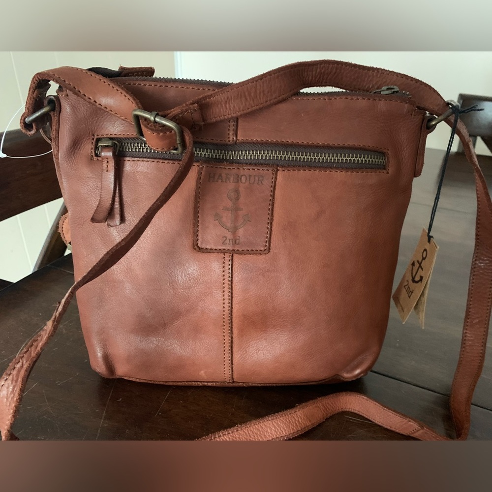 NWT Harbour 2nd brown crossbody bag